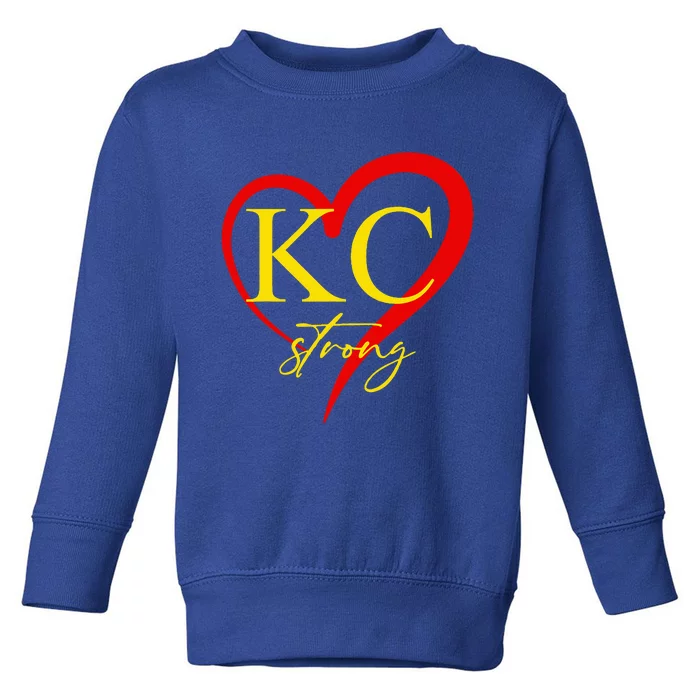 Kansas City Strong Toddler Sweatshirt