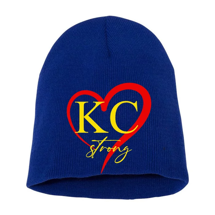 Kansas City Strong Short Acrylic Beanie