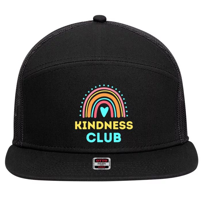 Kindness Club - School Kindness Club Shirt 7 Panel Mesh Trucker Snapback Hat