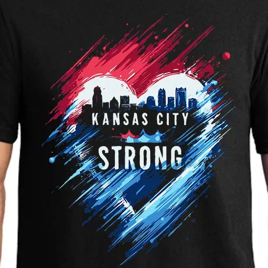 Kansas City Strong Kc Strong Pajama Set