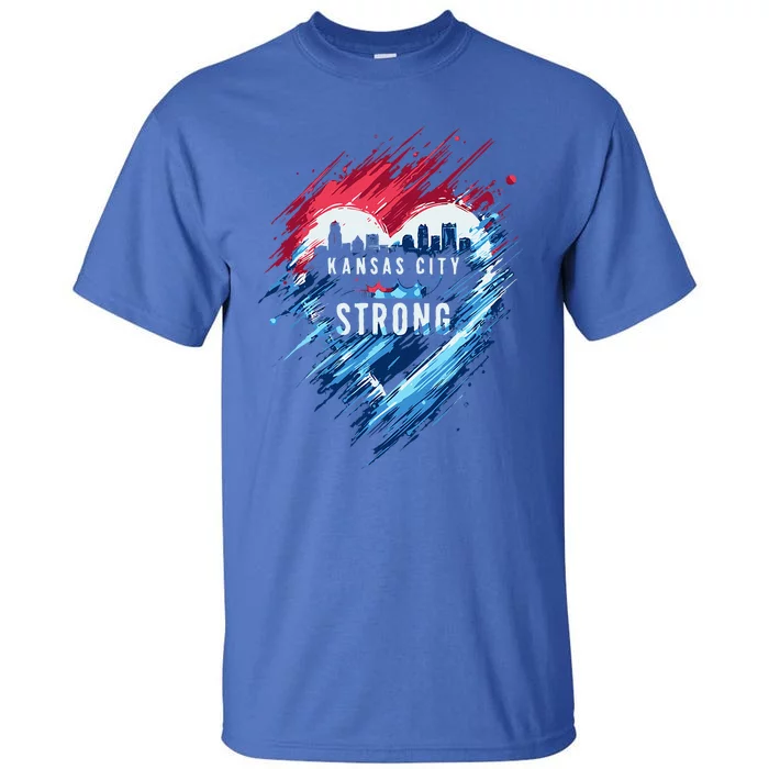 Kansas City Strong Kc Strong Tall T-Shirt