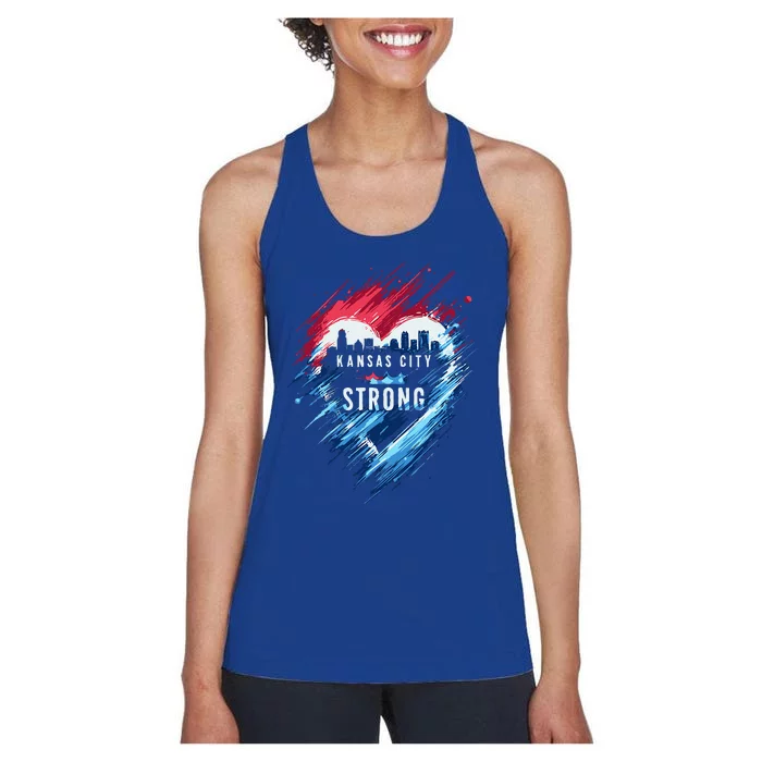 Kansas City Strong Kc Strong Women's Racerback Tank