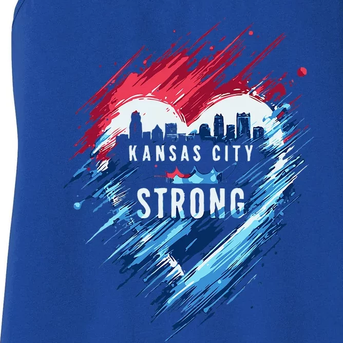 Kansas City Strong Kc Strong Women's Racerback Tank