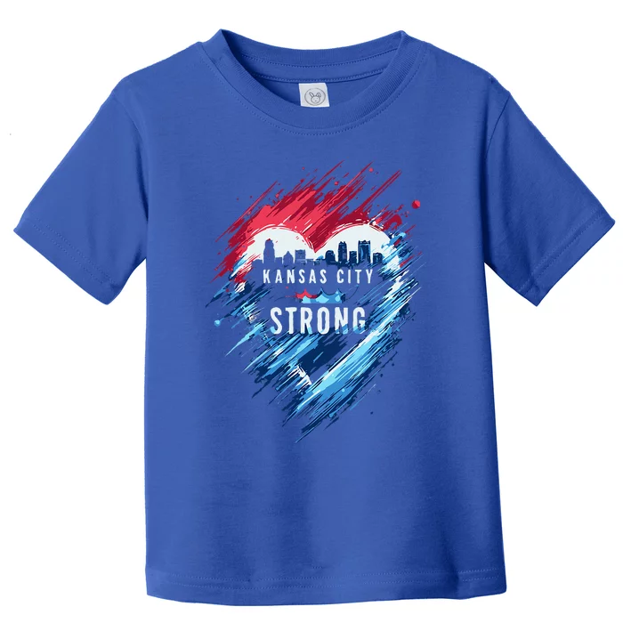 Kansas City Strong Kc Strong Toddler T-Shirt