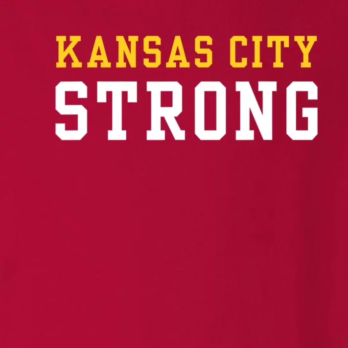 Kansas City Strong Toddler Long Sleeve Shirt