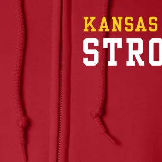 Kansas City Strong Full Zip Hoodie