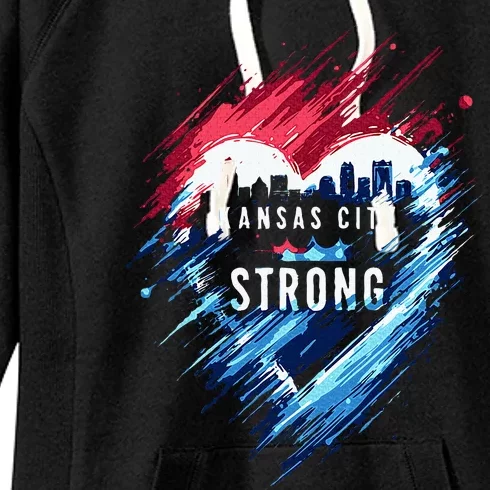 Kansas City Strong Kc Strong Women's Fleece Hoodie