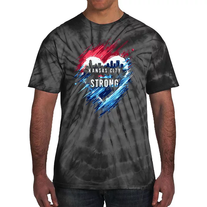 Kansas City Strong Kc Strong Tie-Dye T-Shirt