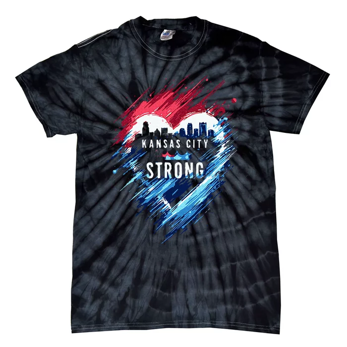 Kansas City Strong Kc Strong Tie-Dye T-Shirt