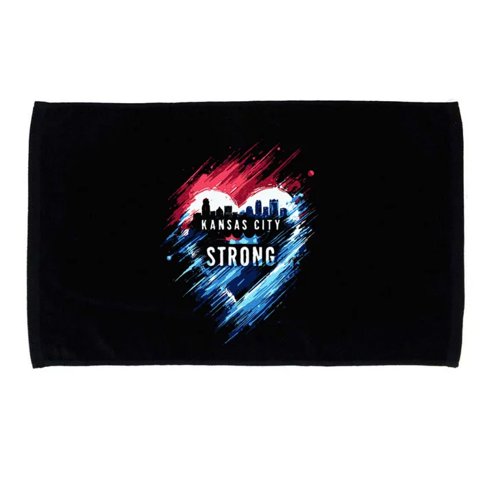 Kansas City Strong Kc Strong Microfiber Hand Towel