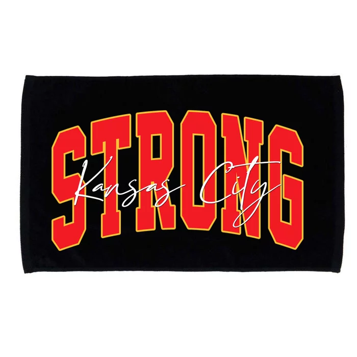 Kansas City Strong Football Awareness Microfiber Hand Towel