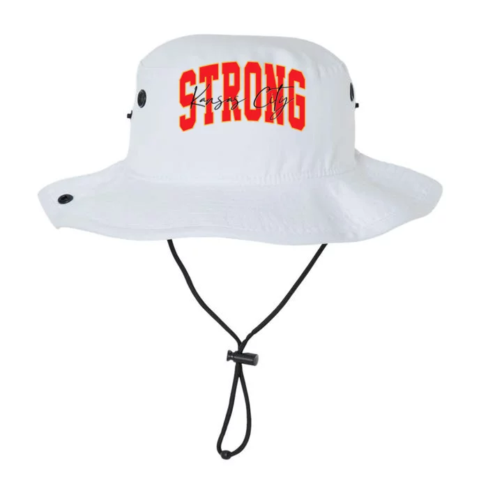 Kansas City Strong Football Awareness Legacy Cool Fit Booney Bucket Hat