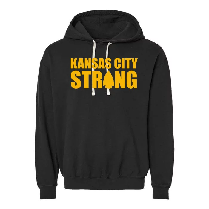 Kansas City Strong Awareness Garment-Dyed Fleece Hoodie