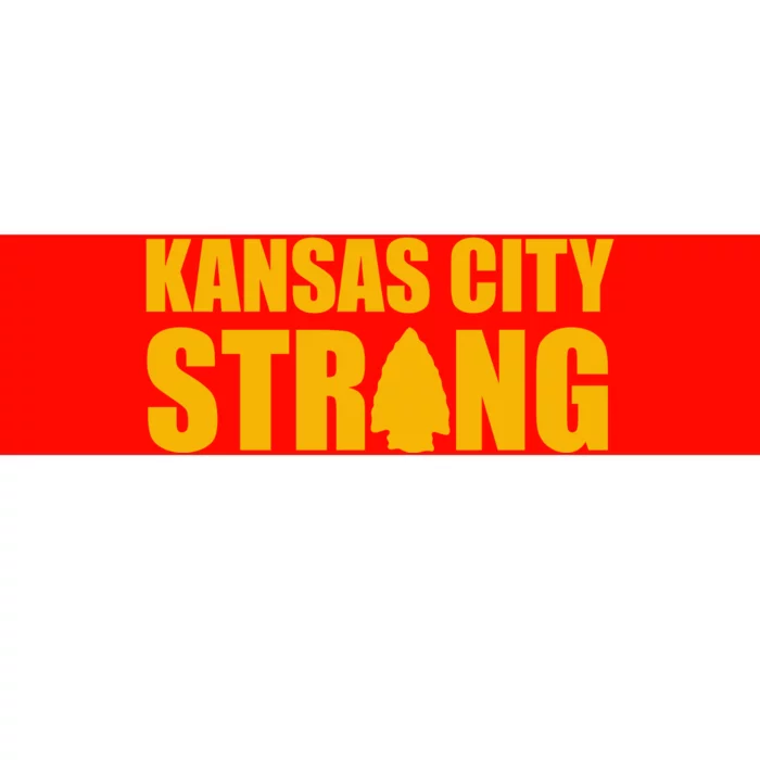 Kansas City Strong Awareness Bumper Sticker