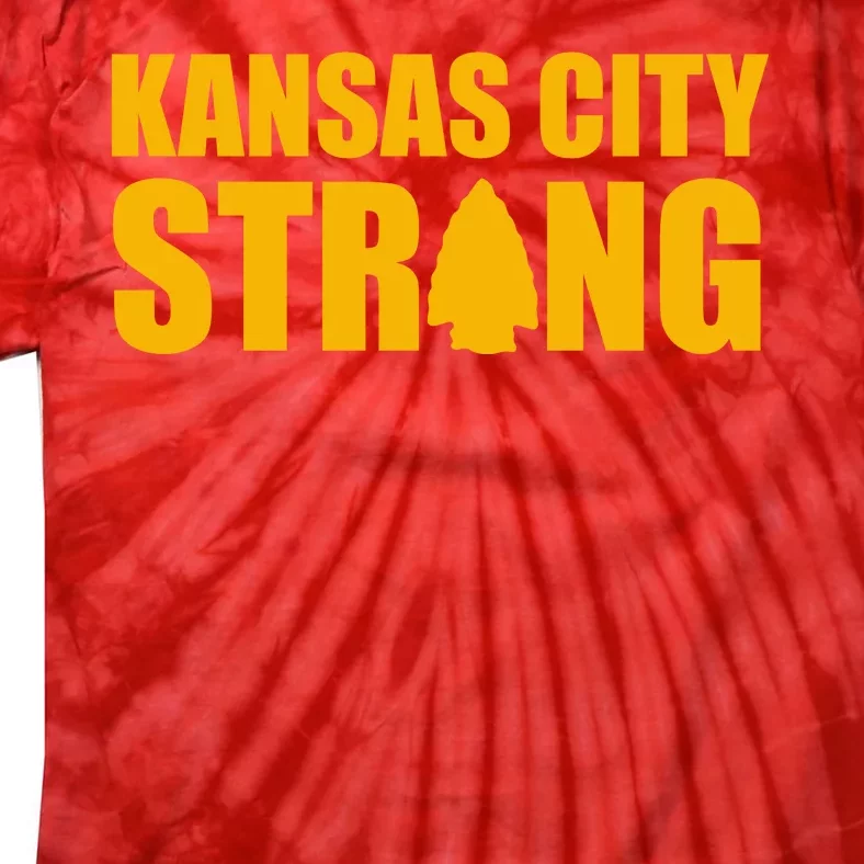 Kansas City Strong Awareness Tie-Dye T-Shirt