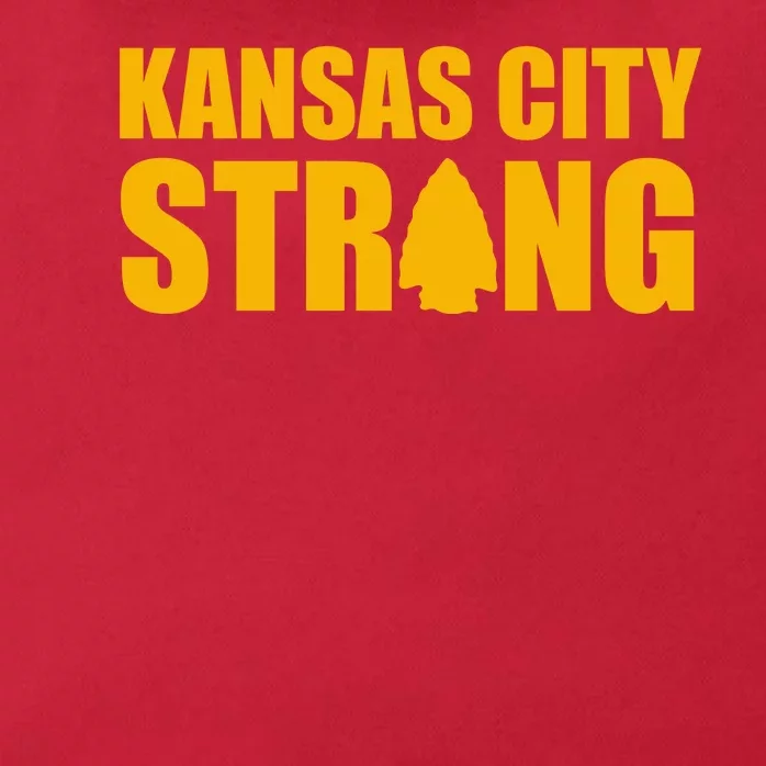 Kansas City Strong Awareness Zip Tote Bag