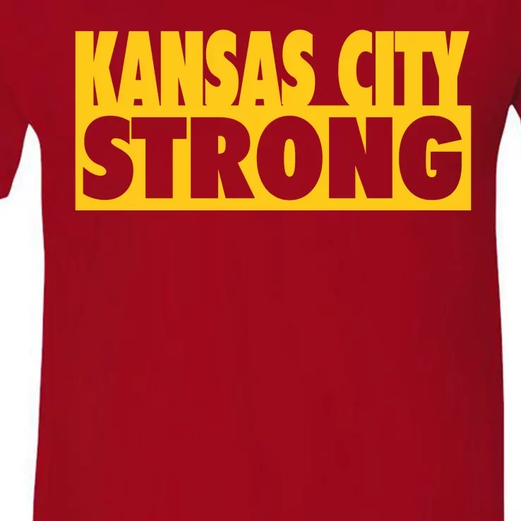 Kansas City Strong V-Neck T-Shirt