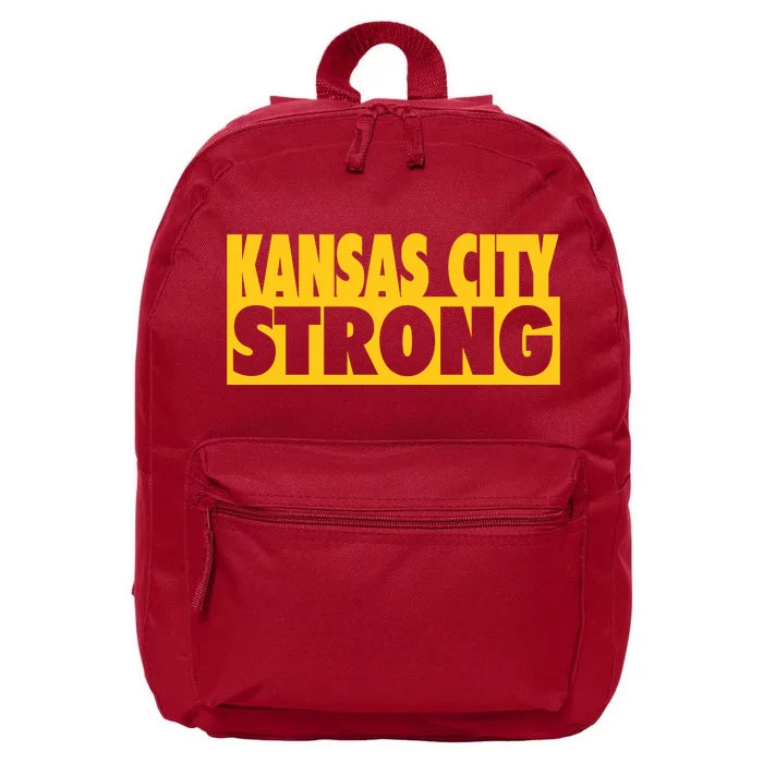 Kansas City Strong 16 in Basic Backpack