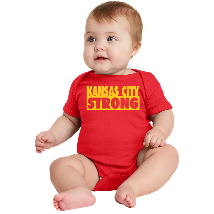 Kansas City Strong Baby Bodysuit