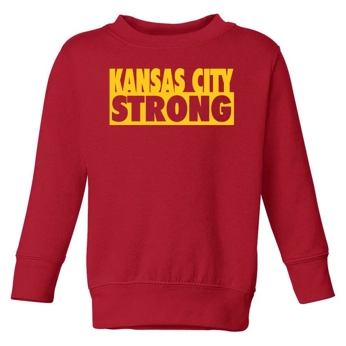 Kansas City Strong Toddler Sweatshirt