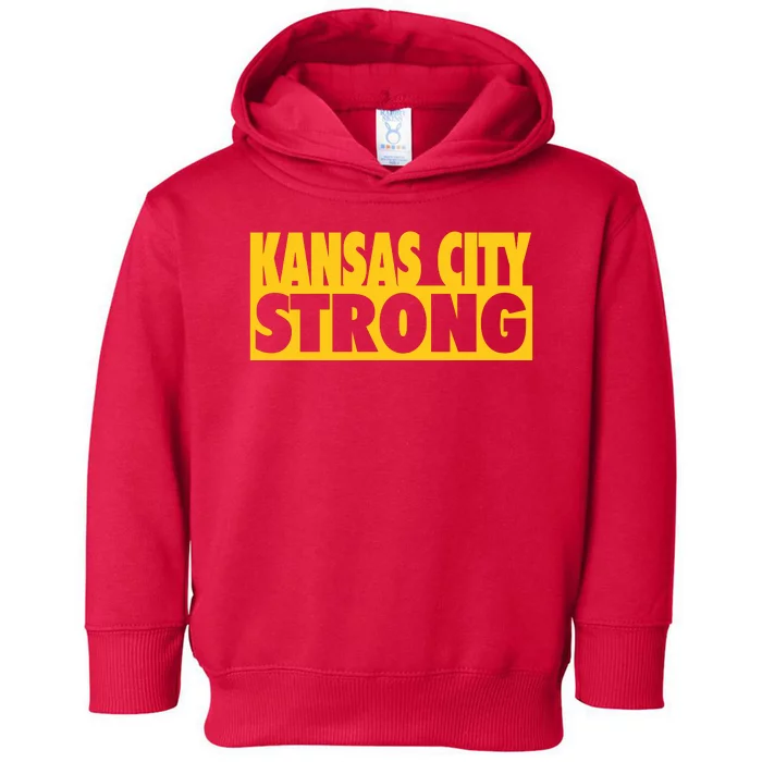 Kansas City Strong Toddler Hoodie