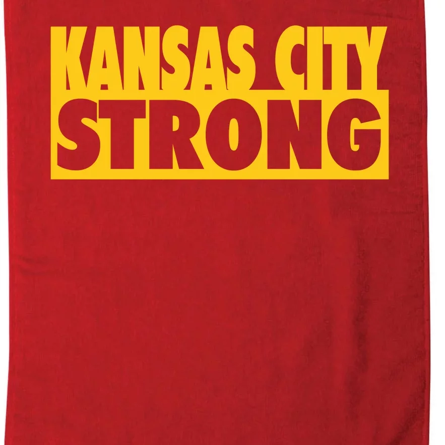 Kansas City Strong Platinum Collection Golf Towel