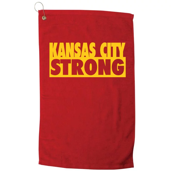 Kansas City Strong Platinum Collection Golf Towel