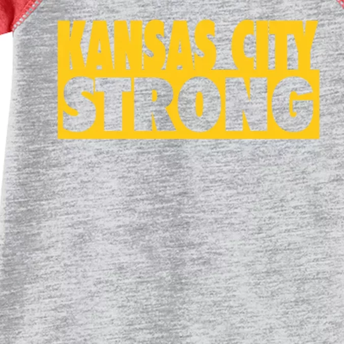 Kansas City Strong Infant Baby Jersey Bodysuit