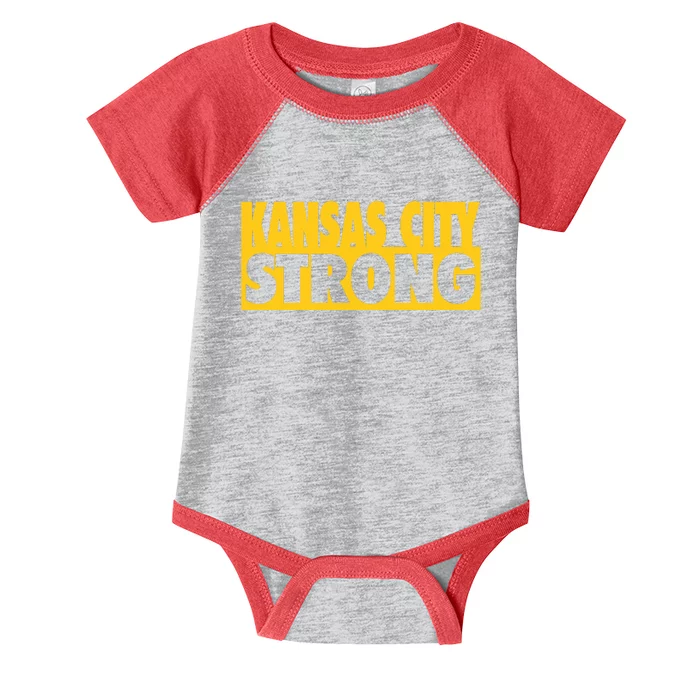 Kansas City Strong Infant Baby Jersey Bodysuit