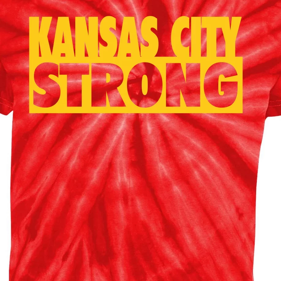 Kansas City Strong Kids Tie-Dye T-Shirt