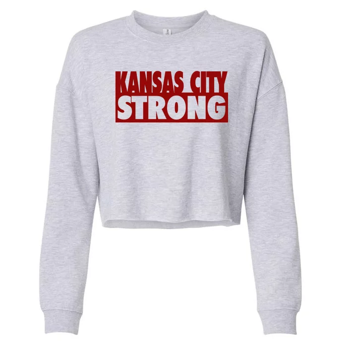 Kansas City Strong Cropped Pullover Crew