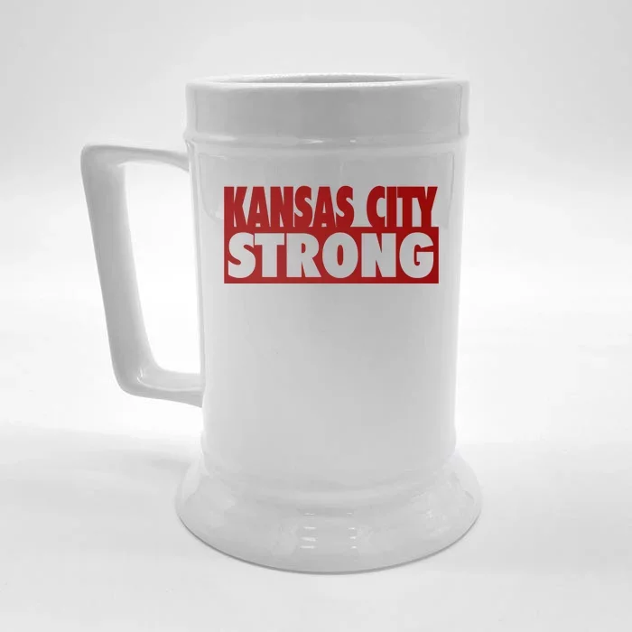 Kansas City Strong Front & Back Beer Stein