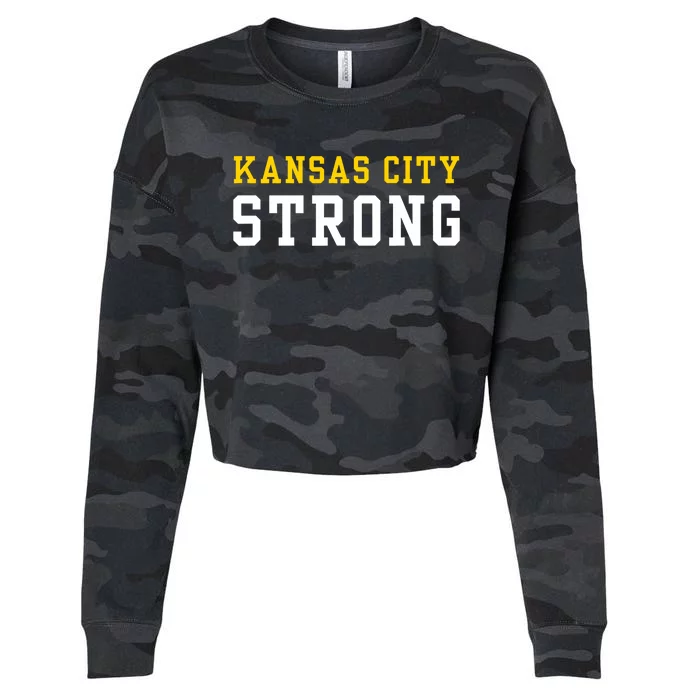 Kansas City Strong Cropped Pullover Crew