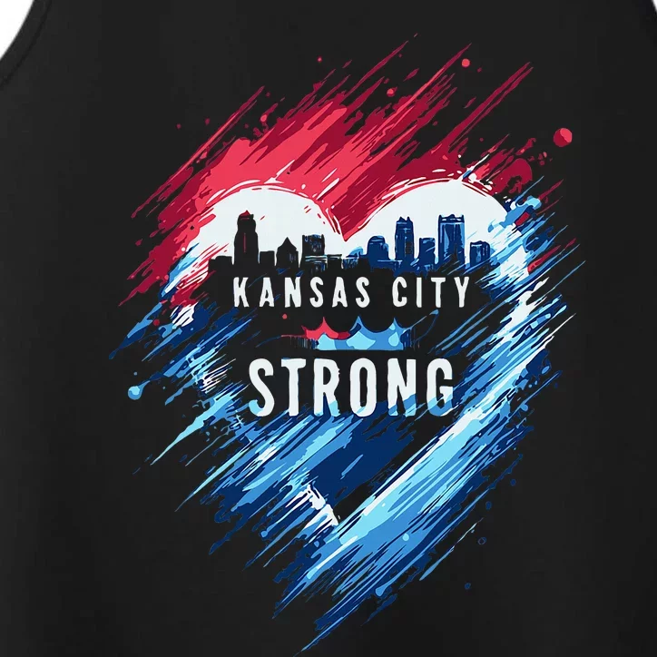 Kansas City Strong Kc Strong Performance Tank