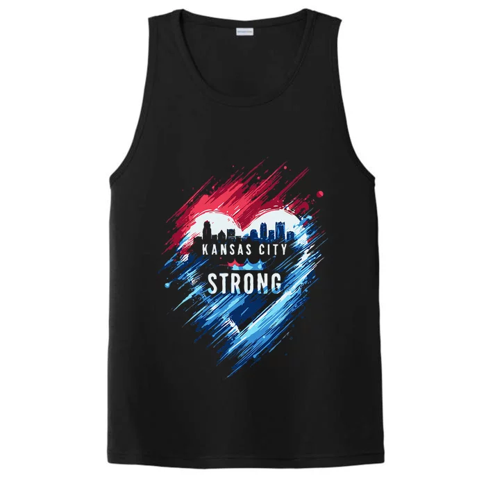 Kansas City Strong Kc Strong Performance Tank