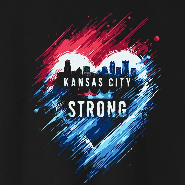 Kansas City Strong Kc Strong Women's Crop Top Tee