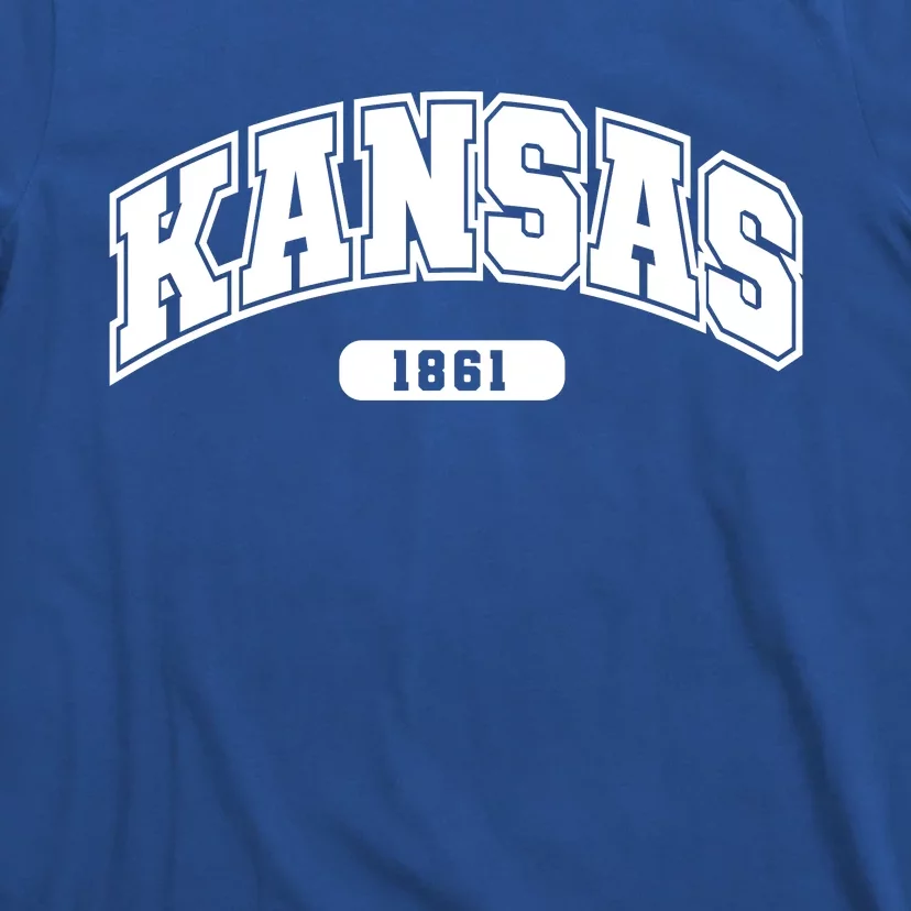 Kansas Collegiate Style 1861 T-Shirt