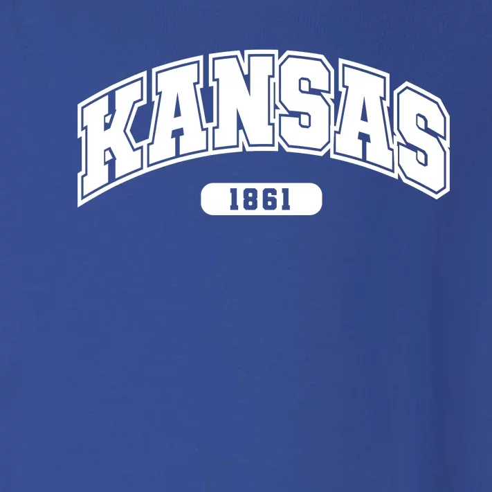 Kansas Collegiate Style 1861 Toddler Long Sleeve Shirt