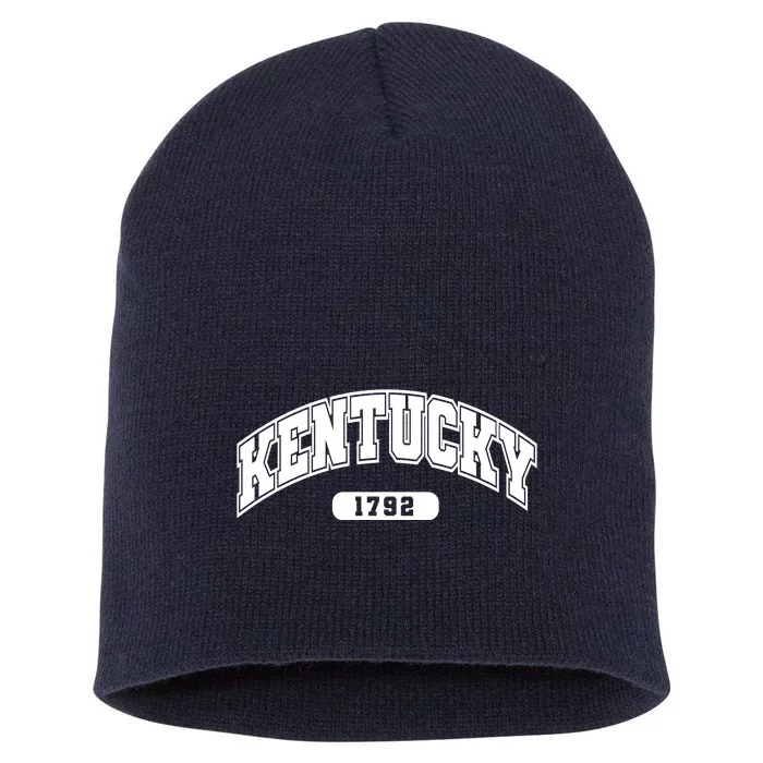 Kentucky Collegiate Style 1792 Short Acrylic Beanie