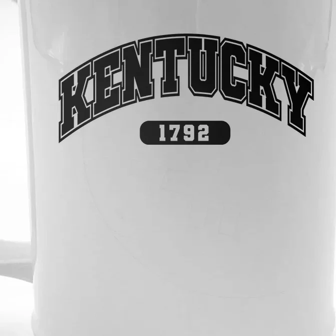 Kentucky Collegiate Style 1792 Front & Back Beer Stein