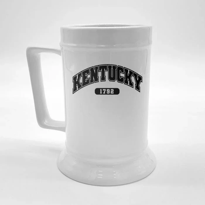 Kentucky Collegiate Style 1792 Front & Back Beer Stein