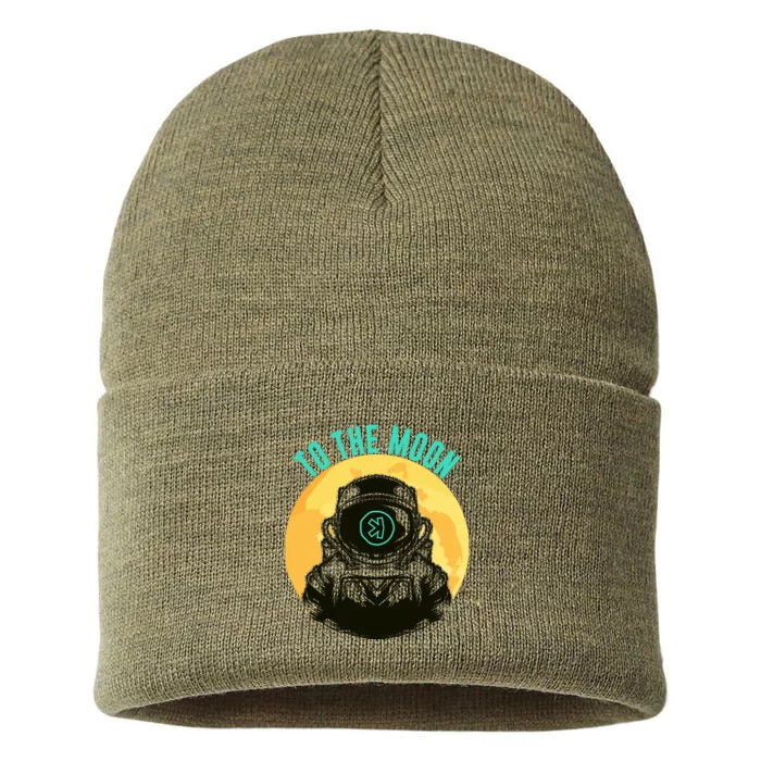 Kaspa Crypto To The Moon Crypto Kaspa Mining Kaspa Crypto Miner Crypto Bullrun Sustainable Knit Beanie