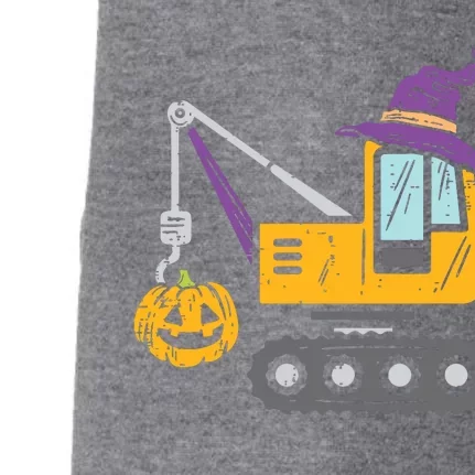 Kids Crane Truck Pumpkin Baby Boy Halloween Kids Doggie 3-End Fleece Hoodie