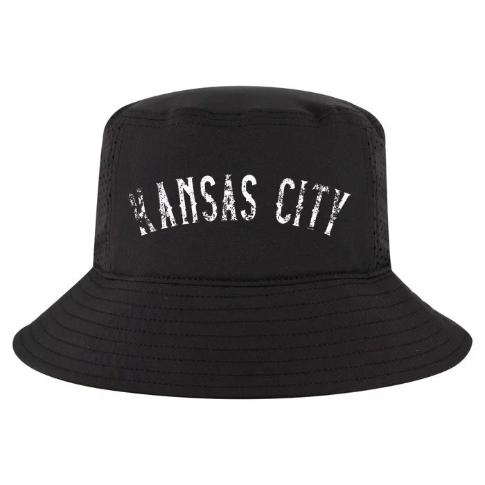 Kansas City Text Apparel Cool Comfort Performance Bucket Hat