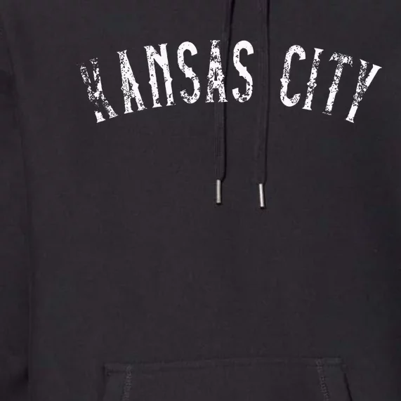 Kansas City Text Apparel Premium Hoodie