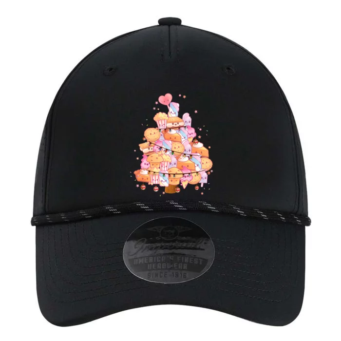 Kawaii Christmas Tree Made From Sweets And Cakes Cute Xmas Gift Performance The Dyno Cap