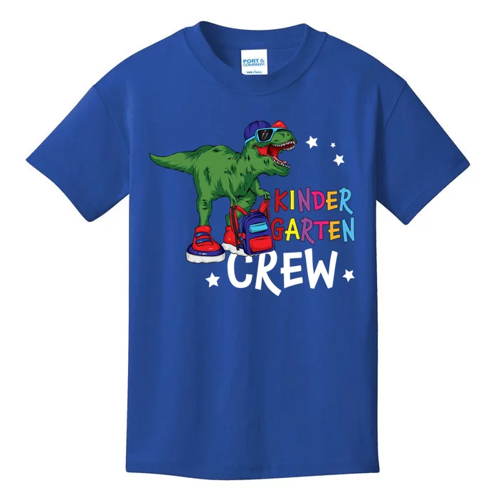 Kindergarten Crew T Rex Cute Kindergarten Great Gift Kids T-Shirt