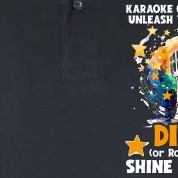 Karaoke Confidence Unleash Your Inner Diva Or Rockstar Softstyle Adult Sport Polo