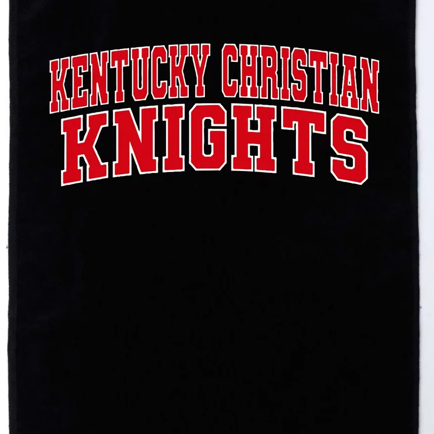 Kentucky Christian University Knights Platinum Collection Golf Towel