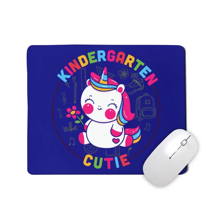 Kindergarten Cutie Unicorn Cute Kindergarten Gift Mousepad